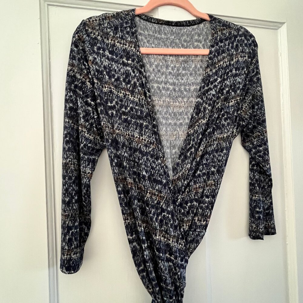 Drapey Soft Wrap Dress - XL - Kulayan - USA Brand Made in the Philippines - EUC - Picture 9 of 9
